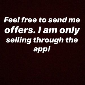 Prices are negotiable!